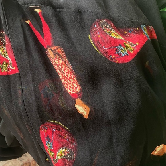 Vintage Harari 3 pz Set Silk size M/L - Picture 11 of 12
